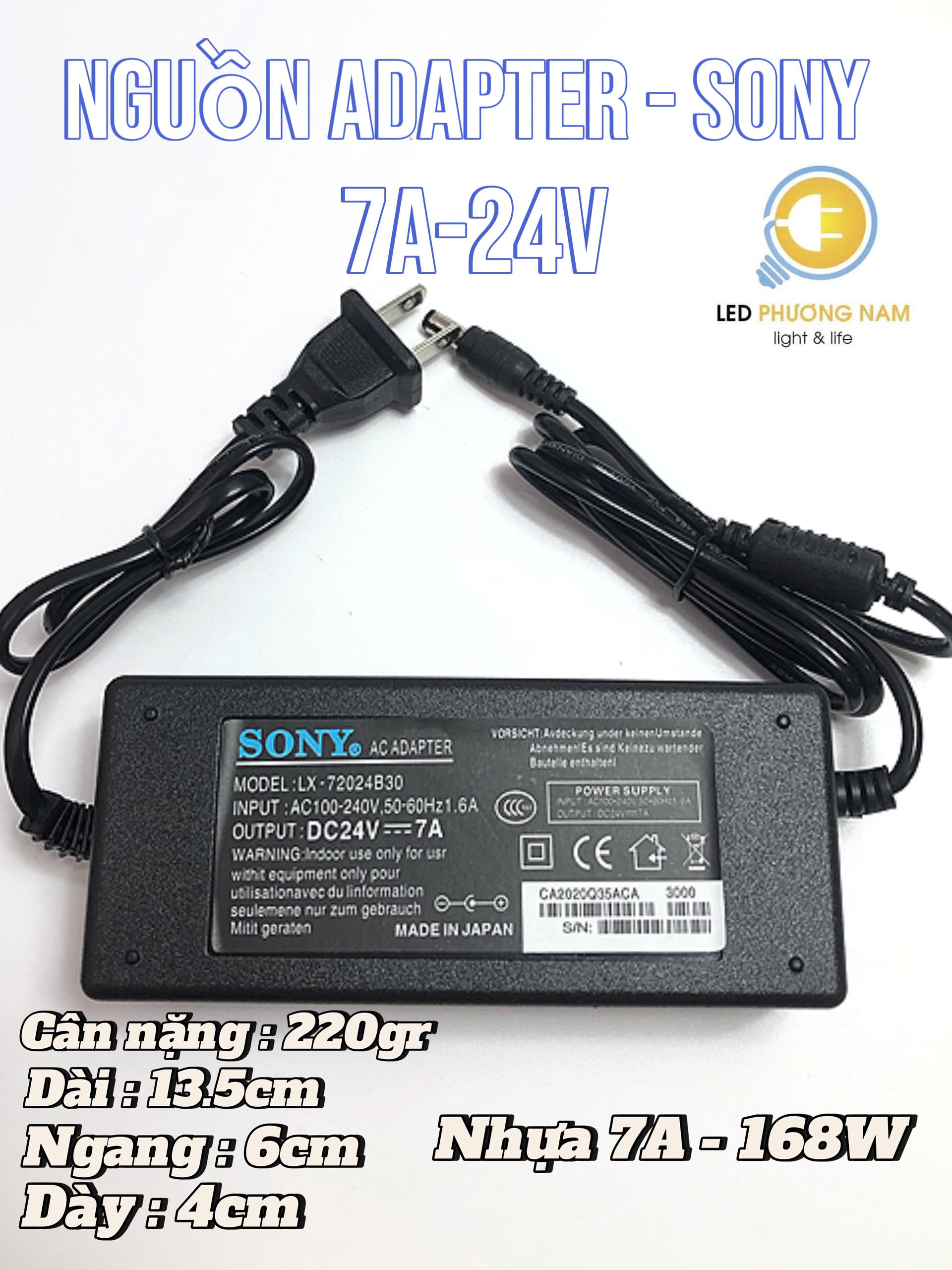 Nguồn ADAPTER 24v Loại 1 (2A - 3A - 5A - 6A - 7A)