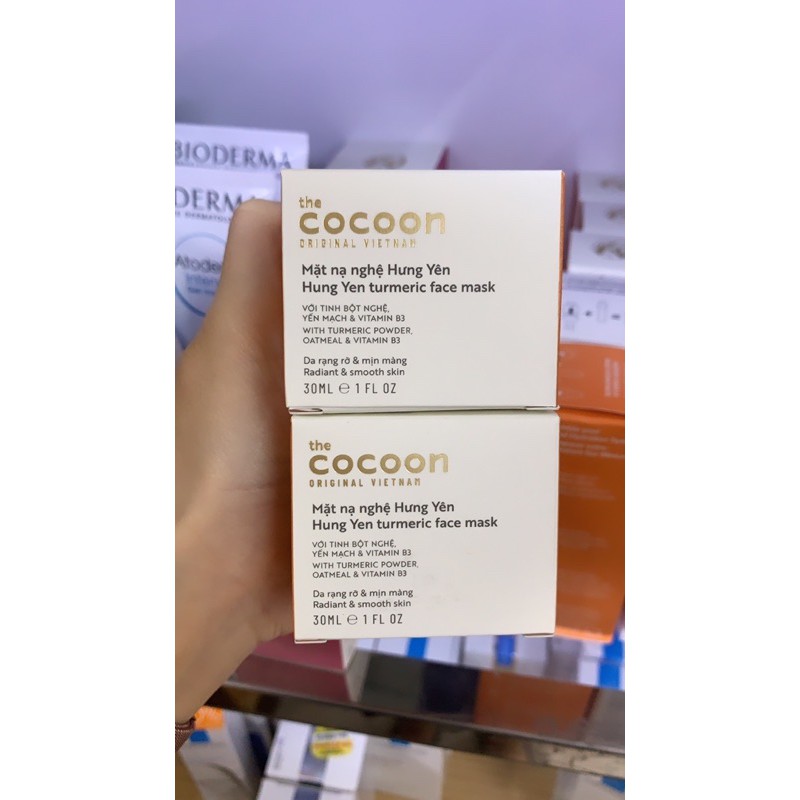 [HCM]Mặt nạ từ tinh bột nghệ Cocoon