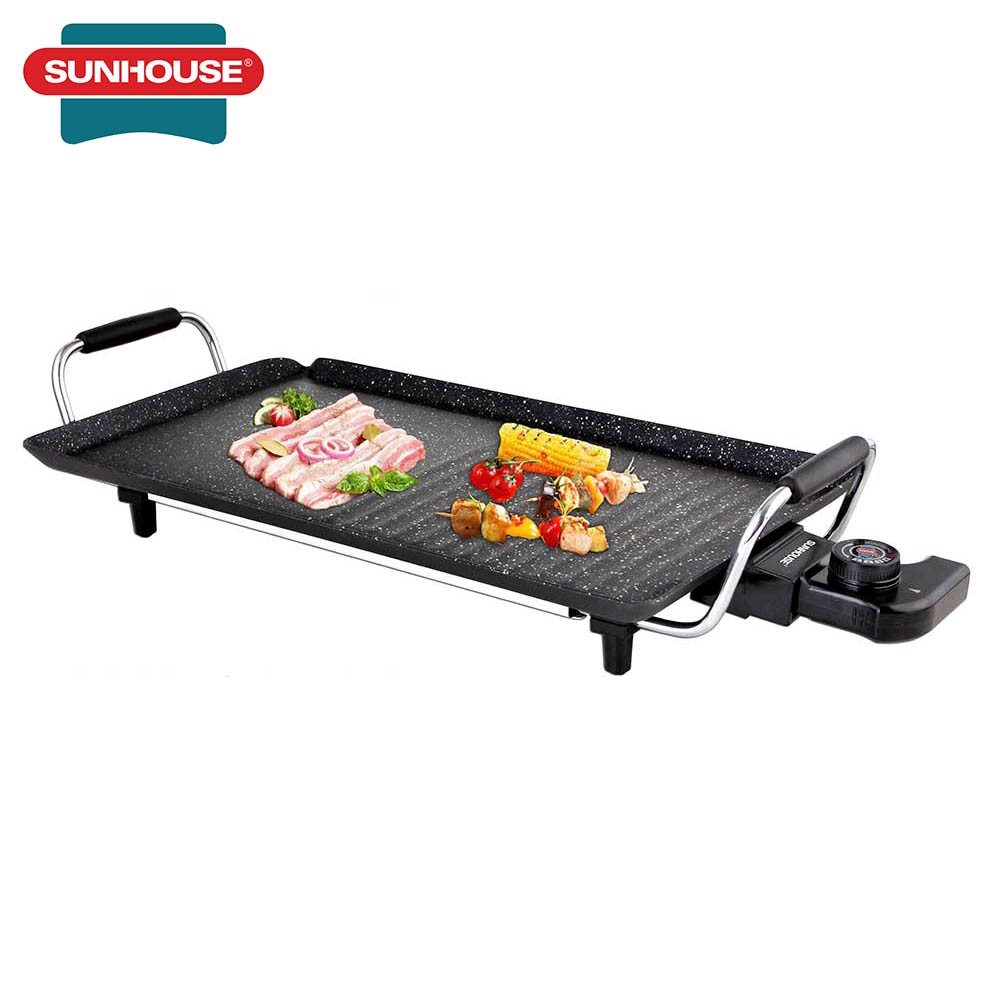 [HCM]Bếp Nướng Điện Không Khói Nồi Lẩu Nướng Đa Năng. Hấp Thụ Thiệt Nhanh Không Dính Không Tốn Dầu Bơ