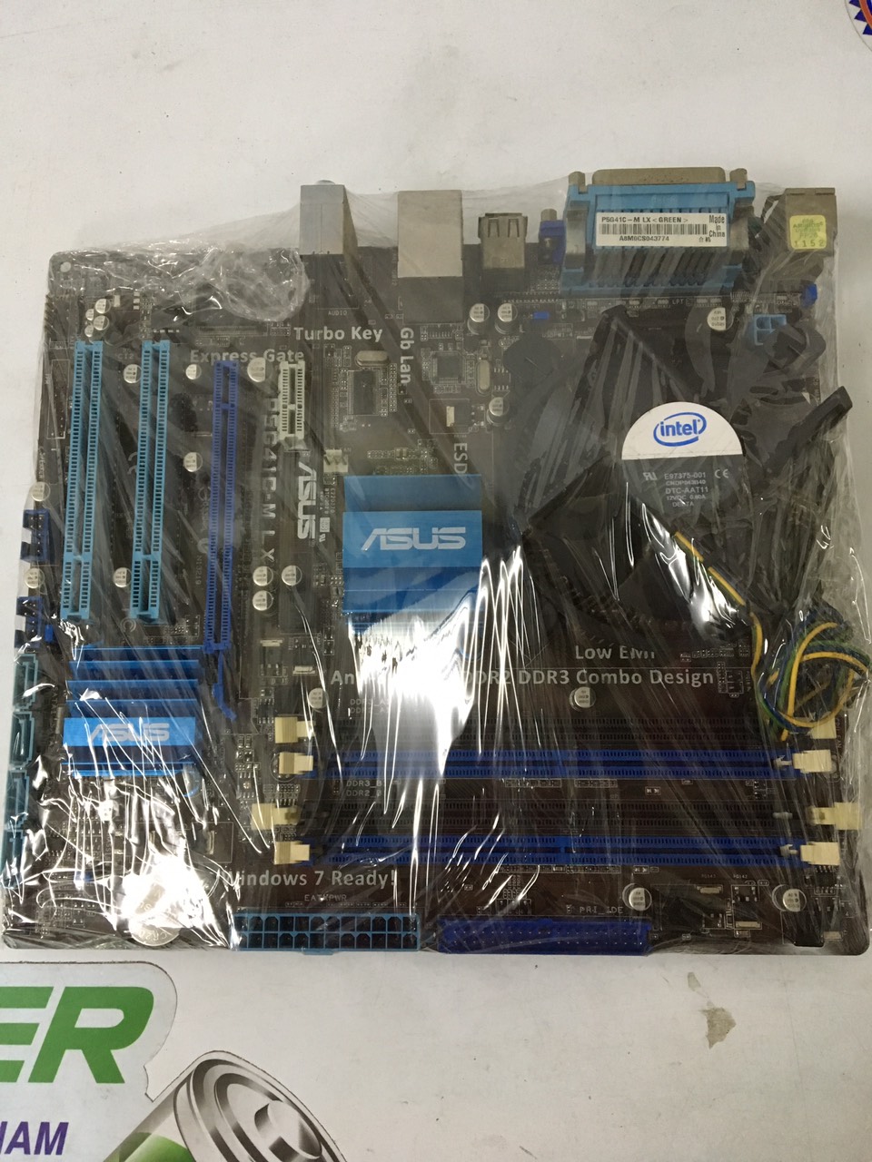 main / Combo main asus g41 DDR3 cũ tháo case