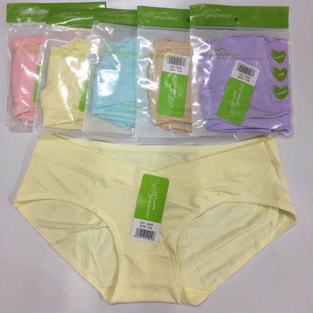 Set 5 quần lót bầu cạp chéo túi zip cao cấp