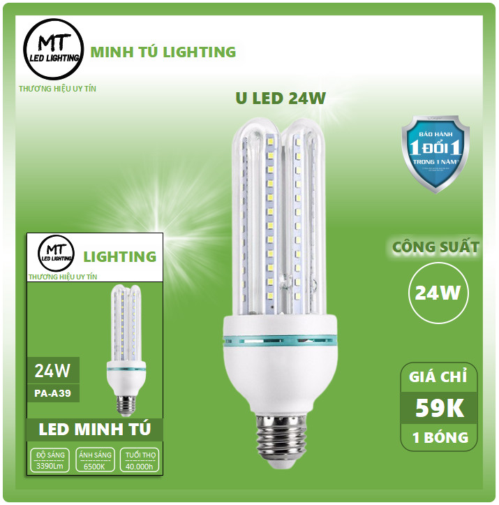 Bóng đèn U led siêu sáng