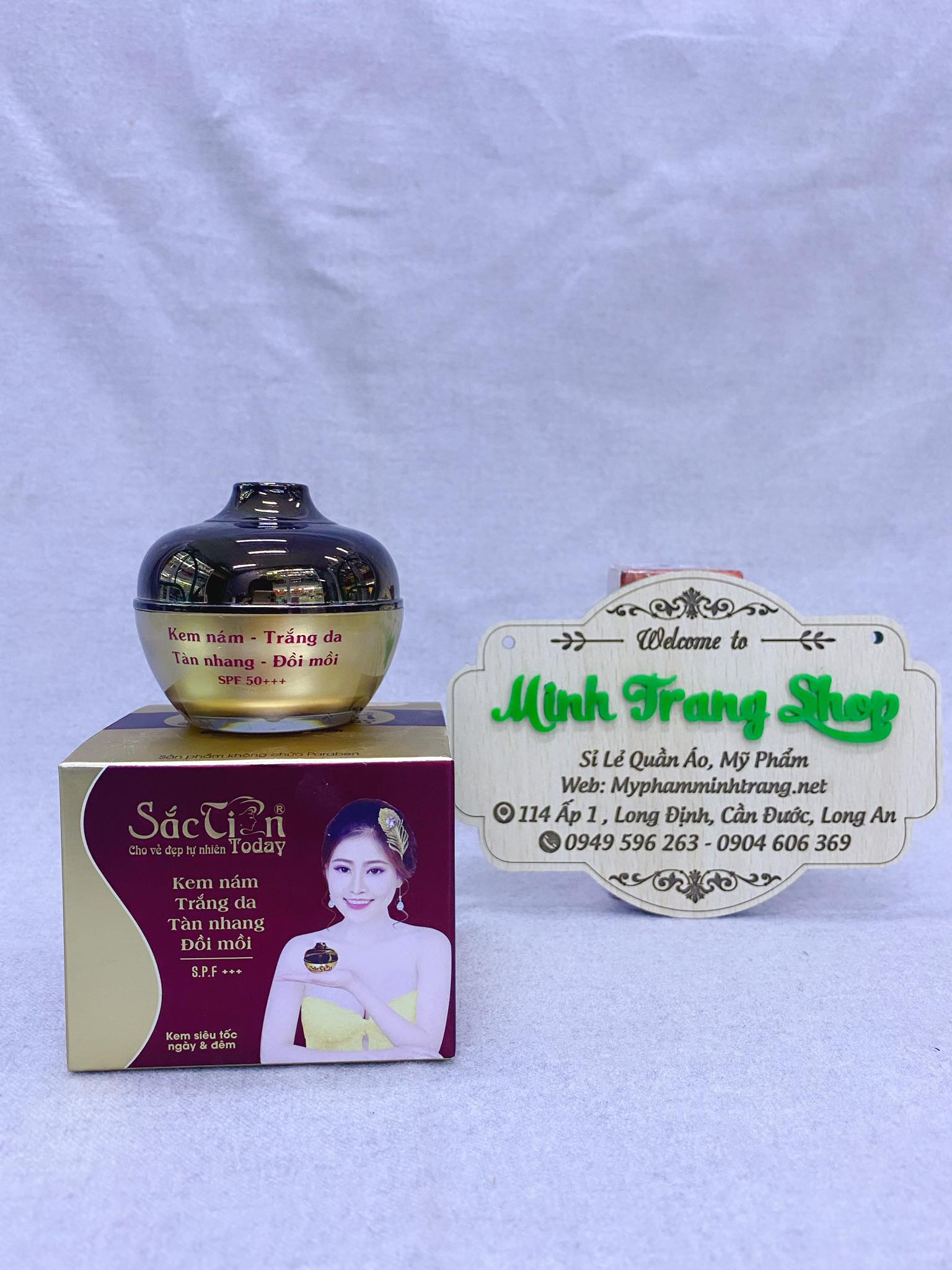 Kem 30g nám trắng da tàn nhang đồi mồi 30g sắc tiên today