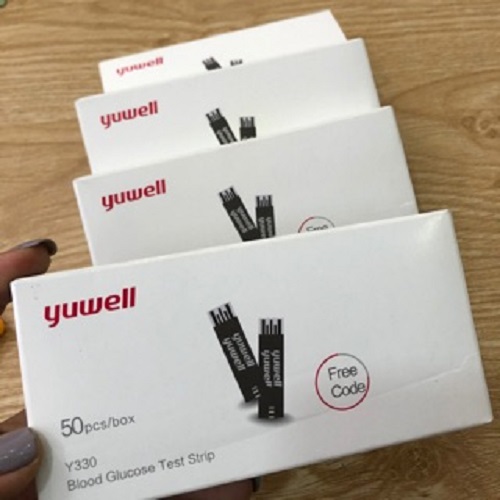 Que Thử Đường Huyết Yuwell Y330 50 Que