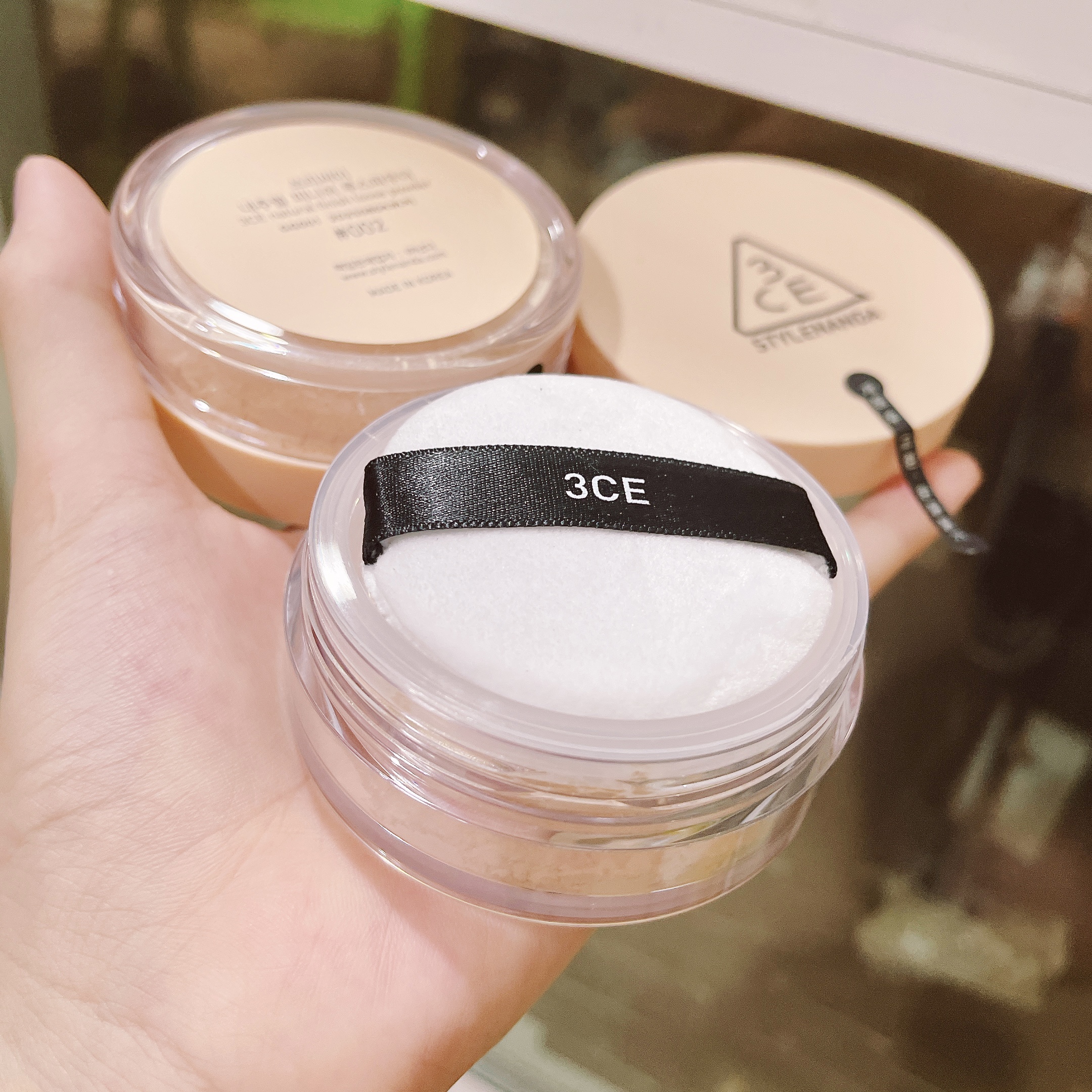 Phấn Phủ Bột 3CE Natural Finish Loose