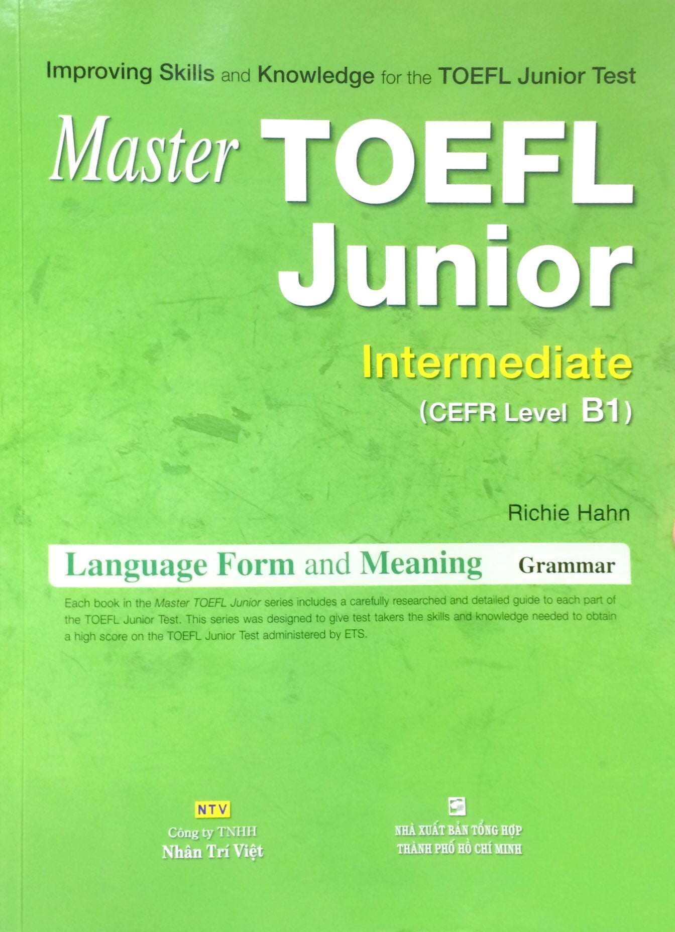 Fahasa - Master TOEFL Junior Cefr Intermedicate Level B1 (Không CD)