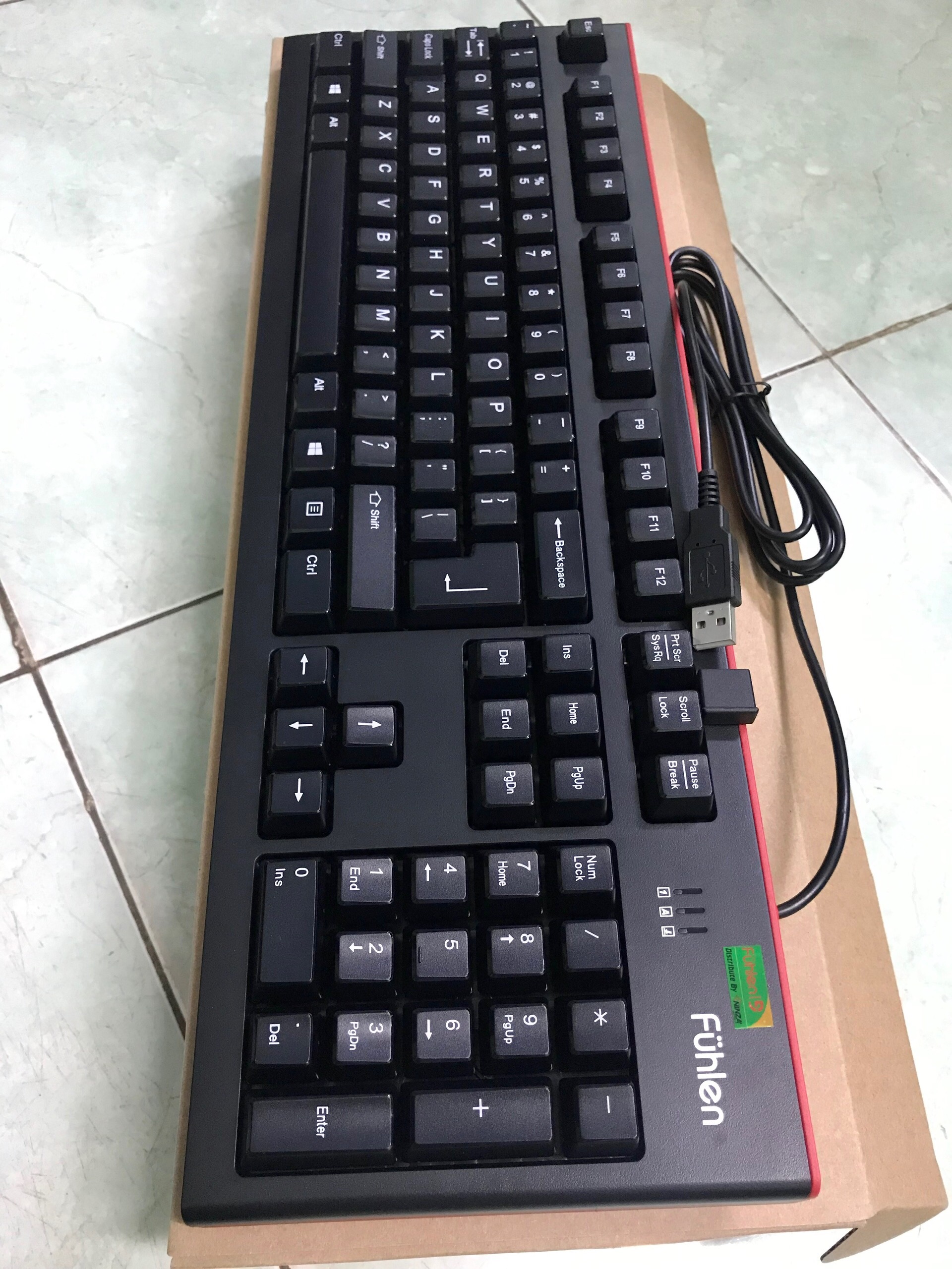 (maytinhsaobac) Bàn phím Fuhlen L500S mới 100%