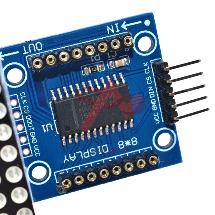 Module Điều Khiển LED Matrix - Chip 7219 V2