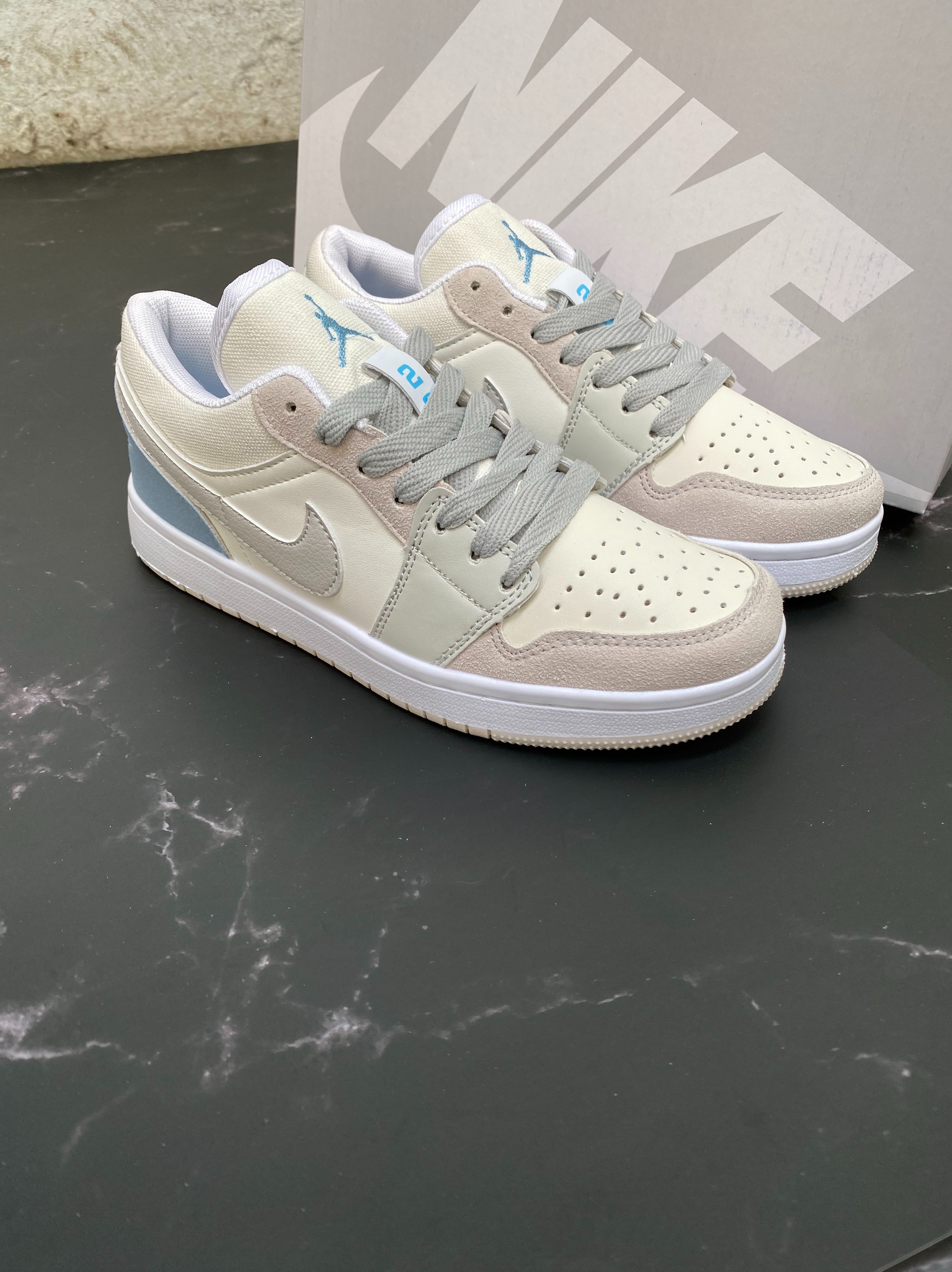 [Tặng Boxbill+Lọ Tẩy] Giaỳ Thể Thao Nam Nữ Nike Jordan 1 Cao Cổ Thấp Cổ