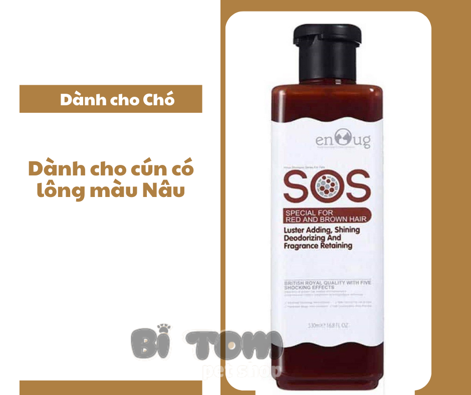SỮA TẮM CHUYÊN DÀNH CHO CHÓ MÈO SOS