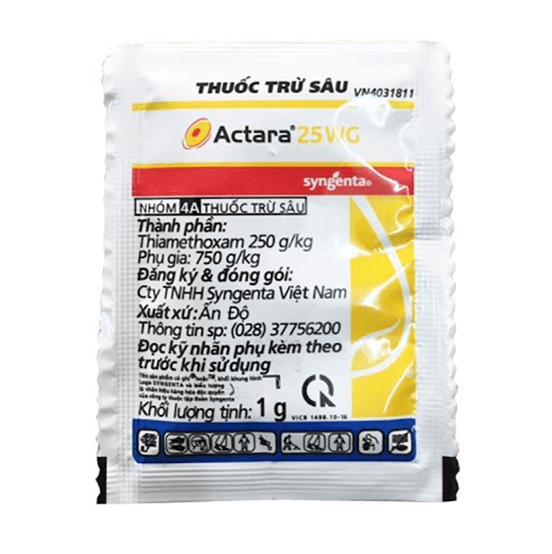 thuốc trừ sâu  Actara 25WG Rệp sáp , bọ trĩ hại hoa hồng - BỌ TRĨ