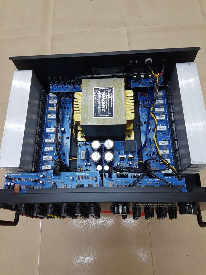 AMPLY KARAOKE NANOMAX PRO 800IB 24 SÒ 1300W CÓ BLUETOOTH