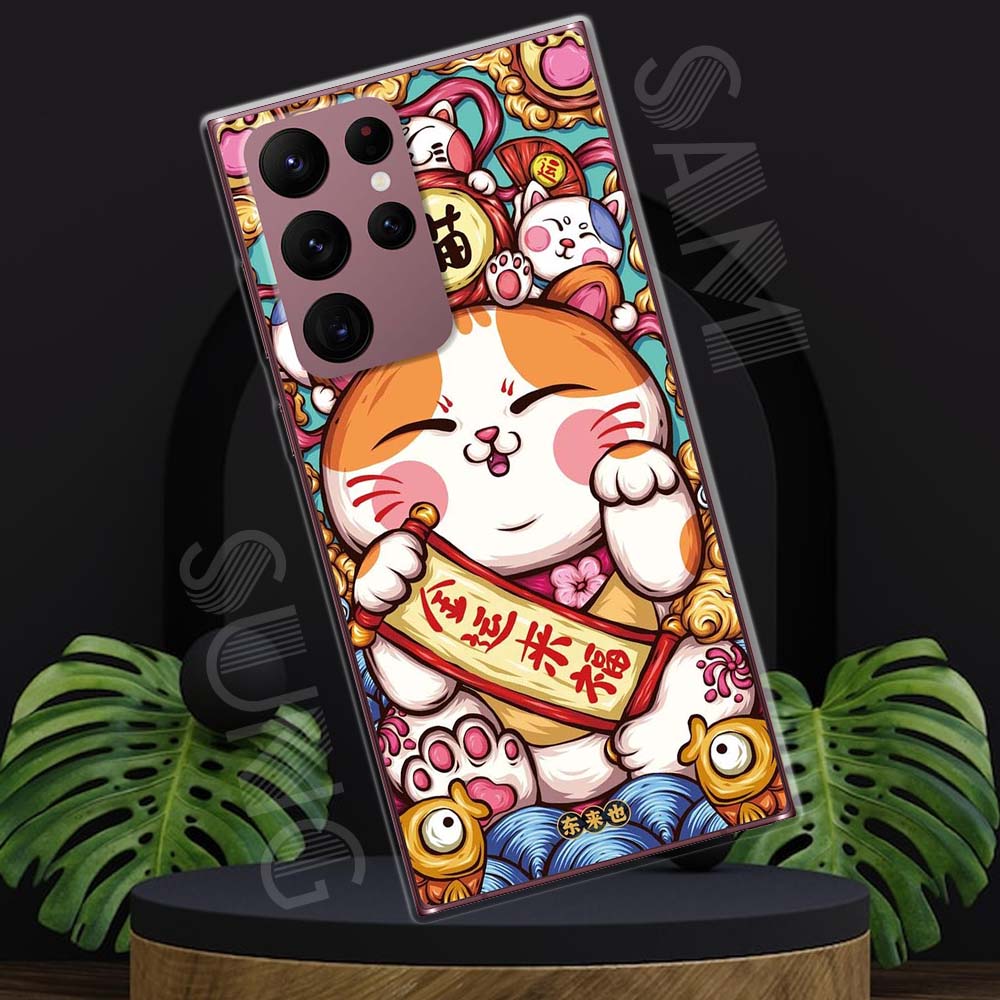Ốp lưng Samsung S22 Ultra mẫu BST Con giáp TPU