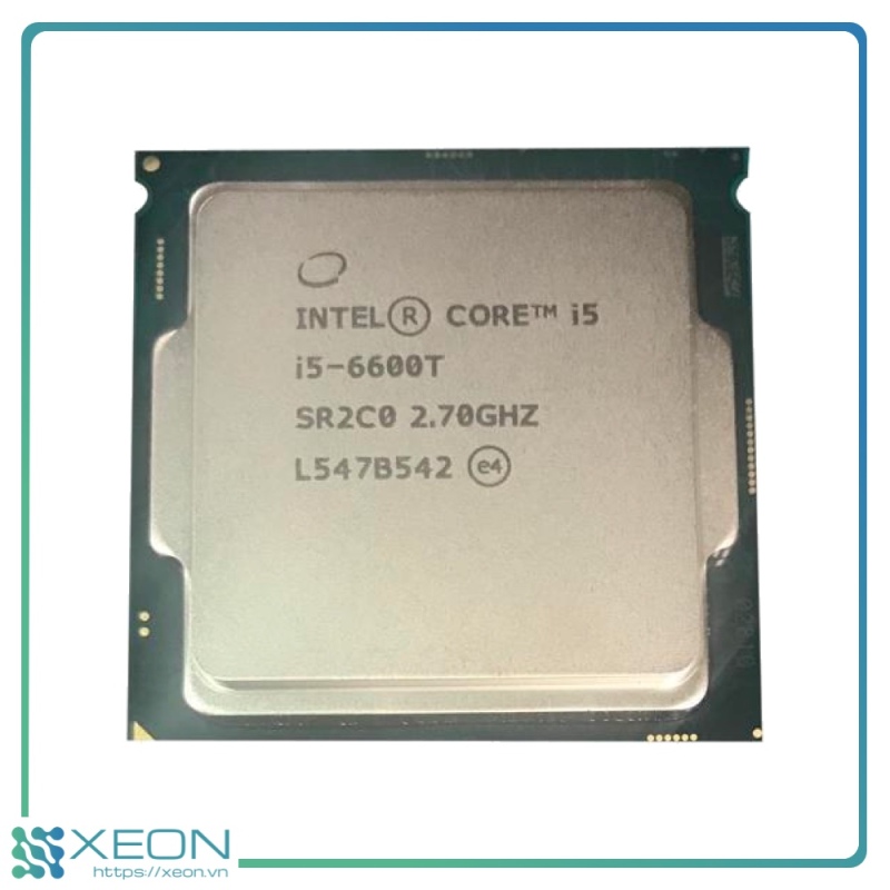 CPU Intel Core i5 6600T / 2.7-3.5 GHz / 4 Cores 4 Threads