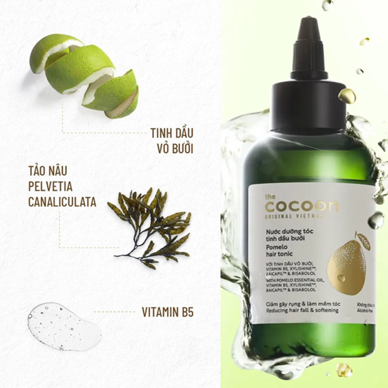 Nước dưỡng tóc cocoon tinh dầu bưởi 140ml