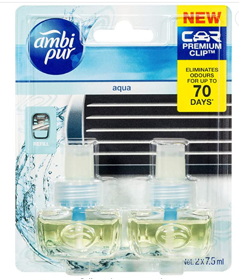 Set tinh dầu thơm ô tô Ambi Pur 7.5ml ( có tách lẻ)