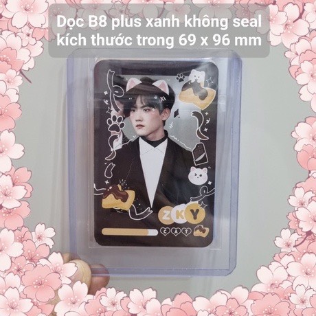 Top loader bìa nhựa bảo vệ card ảnh