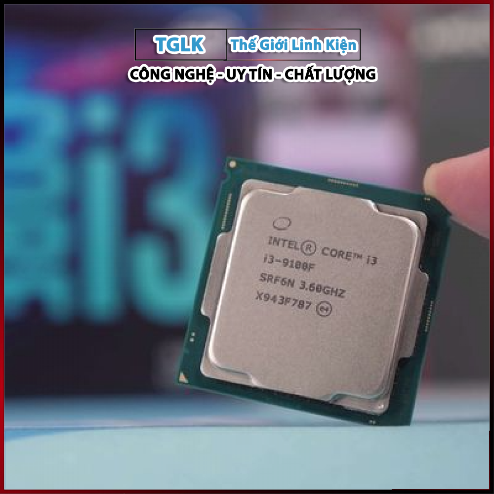 Vi Xử Lý CPU Intel Core i3 9100F Tray