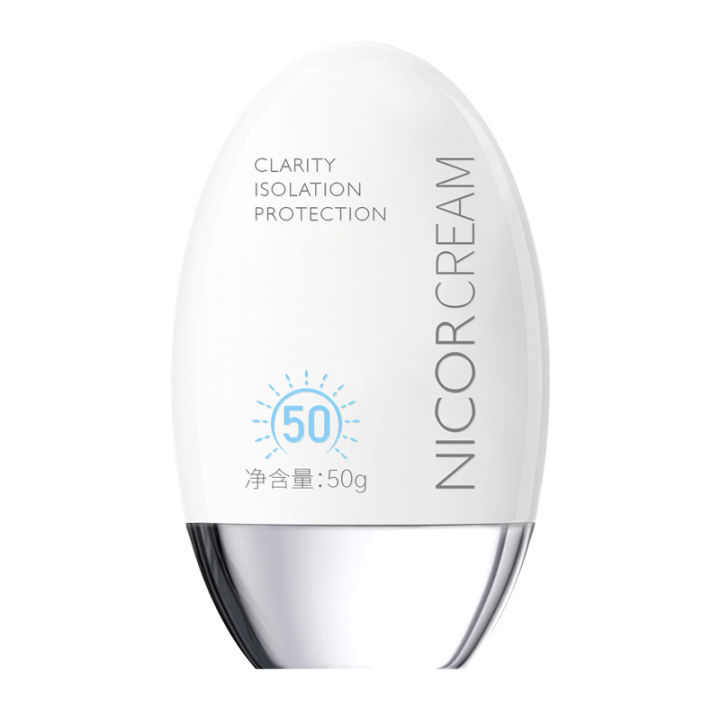 Kem Chống Nắng 50 SPF Nicor, Kem chống nắng trắng da, dưỡng ẩm, kiềm dầu