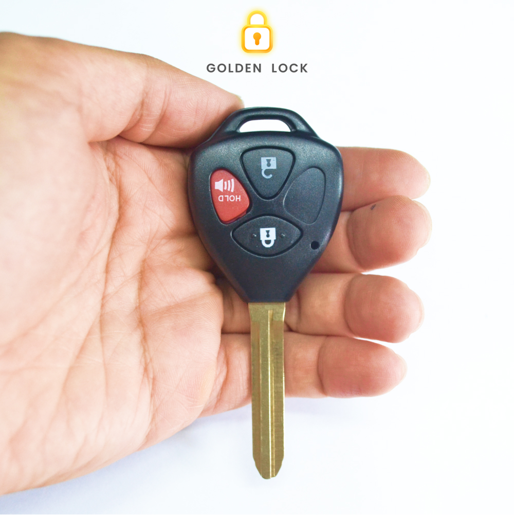 Vỏ chìa khoá xe toyota 3 nút