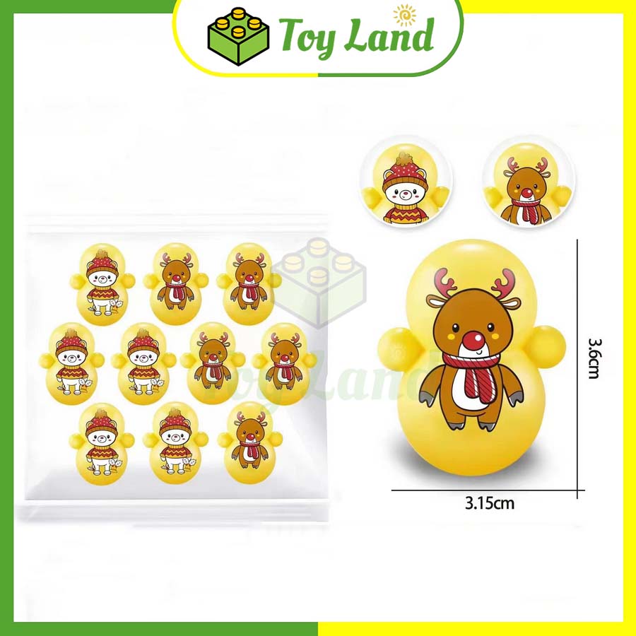 Đồ chơi lật đật mini doraemon phi hành gia hello kitty cho bé cute dễ thương