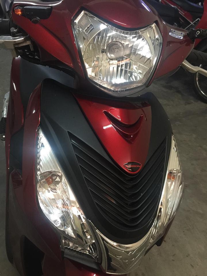 Mặt nạ xe Vision kiểu SH cao cấp 2014-2019 (Viền đen đỏ tươi) Siêu Thị Việt