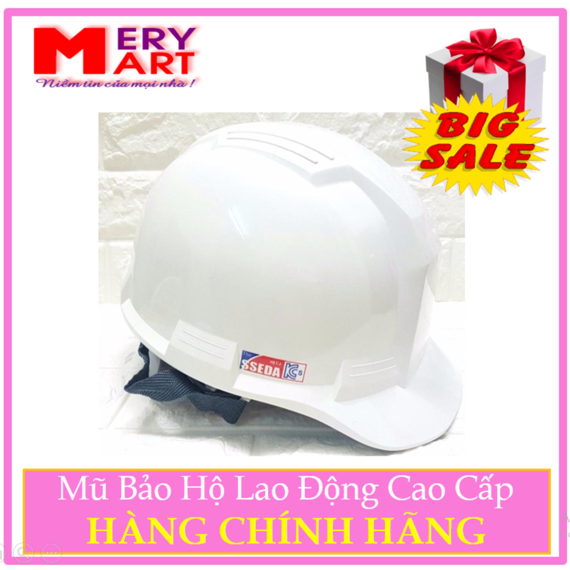 MŨ BẢO HỘ KOREA SSEDA - Tặng 02 Khẩu Trang 3M Cao Cấp