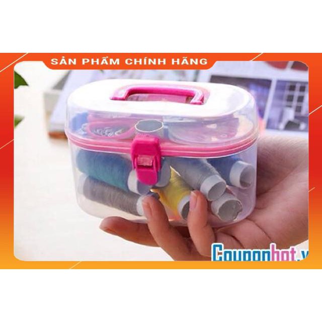 Hộp kim chỉ mini đa năng 55 món