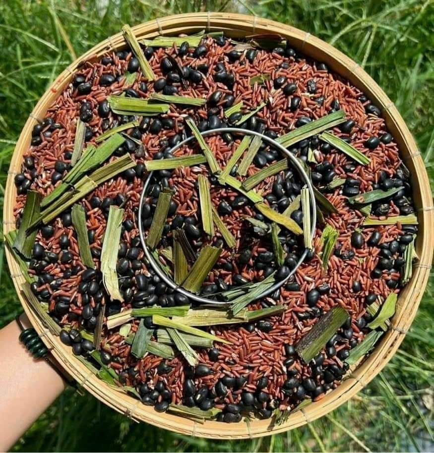 Trà gạo lứt đậu đen túi rang sẵn 1kg