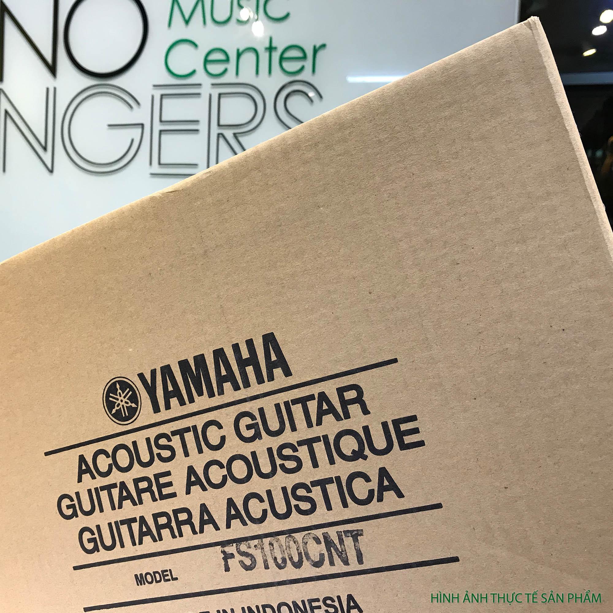 Đàn guitar acoustic Yamaha FS-100C (Màu gỗ)