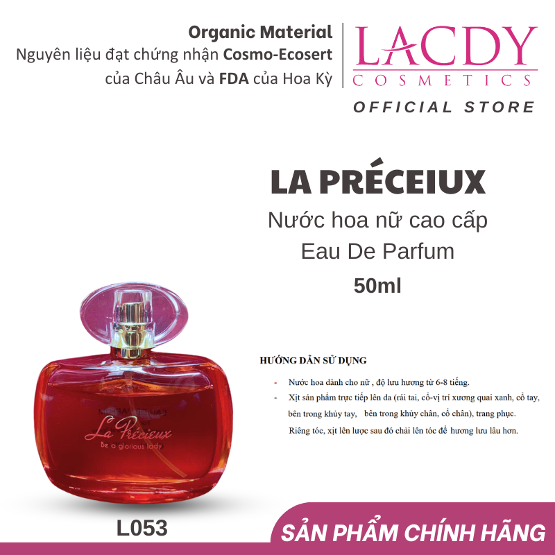 053 – La Précieux – Nước hoa nữ (50ml)