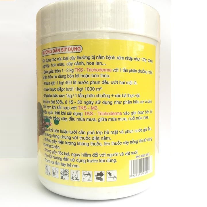 NẤM ĐỐI KHÁNG TRICHODERMA HỘP 1KG