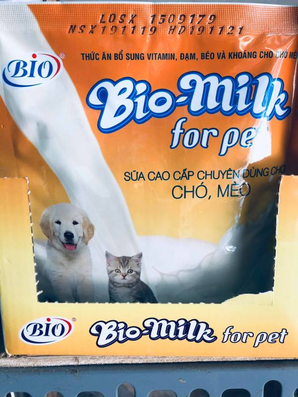 Sữa bột Bio Milk cho chó, mèo gói 100g