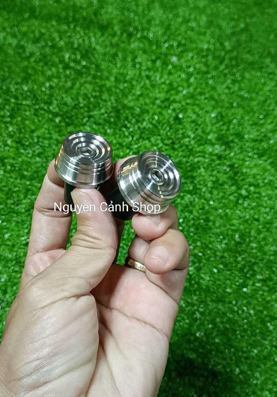 Cặp gù inox 304 cho xe máy mẫu xoáy
