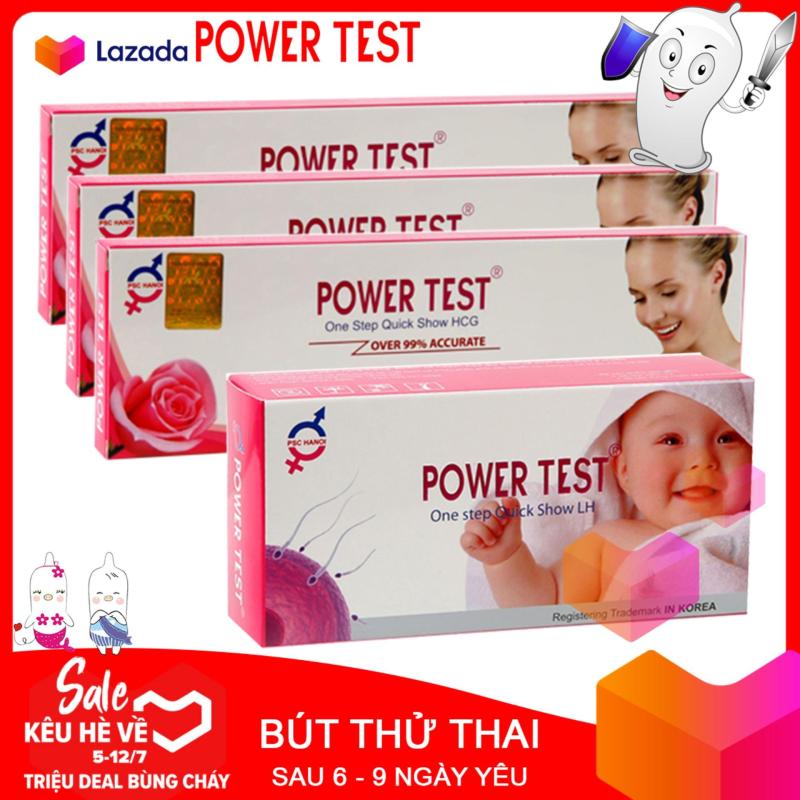 Bút thử phát hiện thai sớm POWERTEST COMBO 3 BÚT