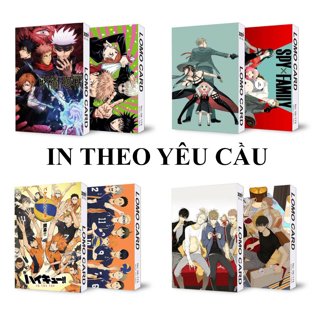 Lomo in theo yêu cầu manga anime chibi