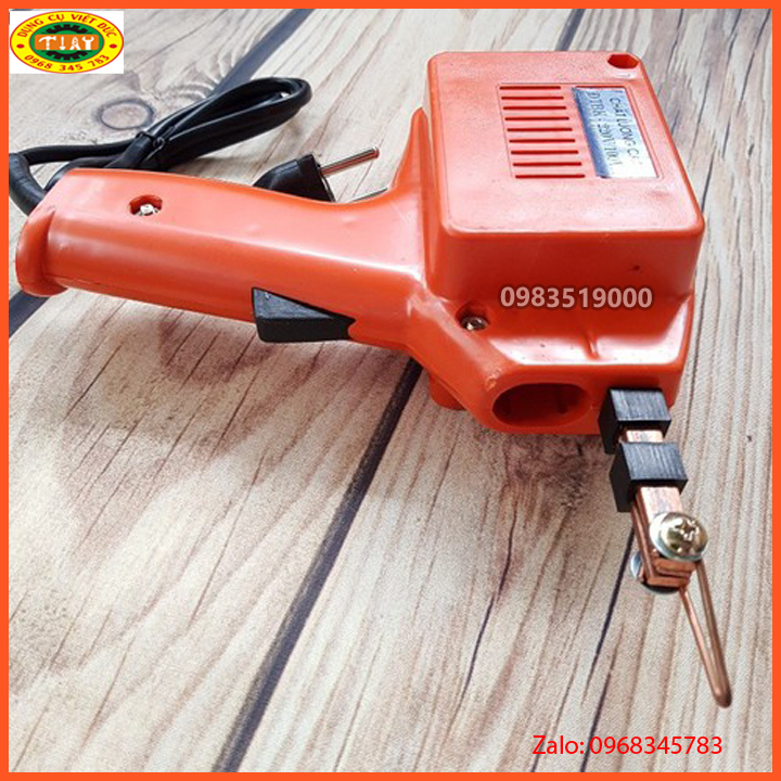 Mỏ hàn xung + 2 cuộn thiếc + Nhựa thông