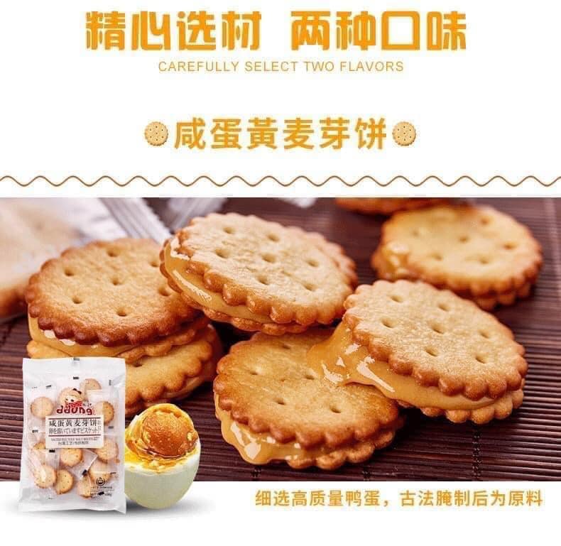 BÁNH QUY TRỨNG MUỐI / ĐƯỜNG ĐEN