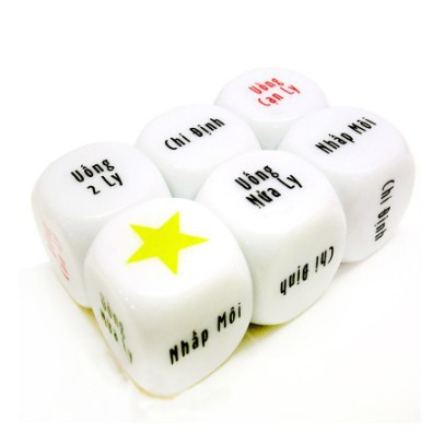 Tet holiday funny beer 2 PCs dice toy combo