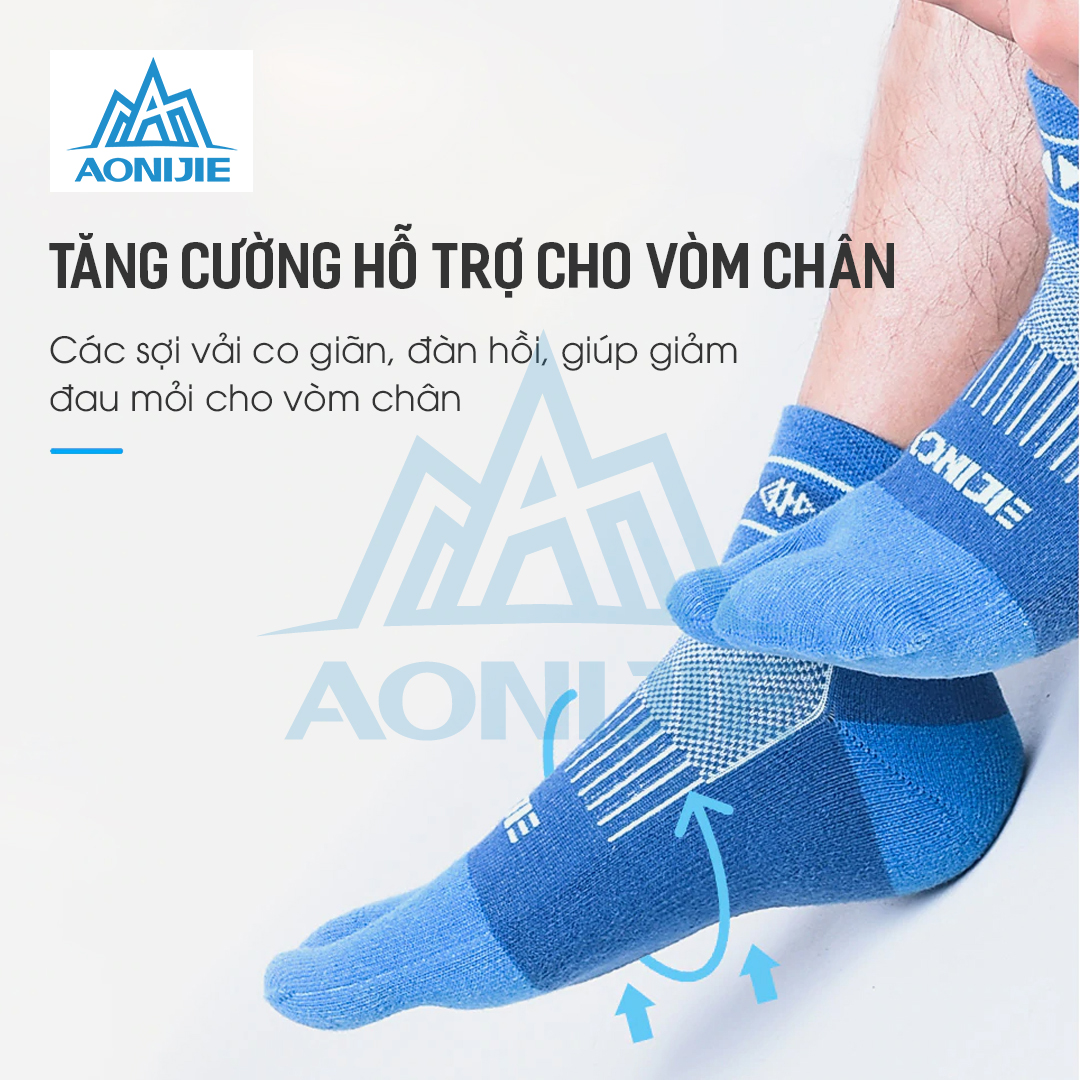 Combo 2 Đôi Tất Thể Thao Xỏ 2 Ngón E4805