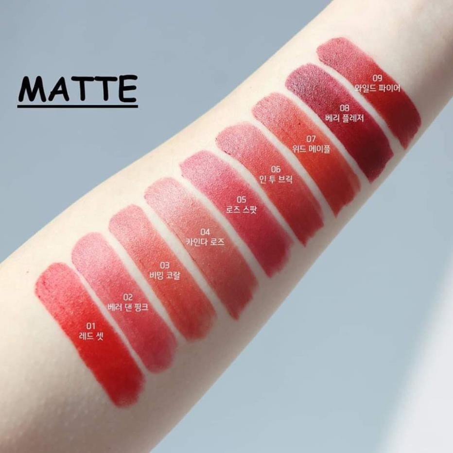 CBS-bill Son thỏi lì CLIO MELTING MATTE có 9 màu