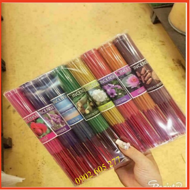 Nhang thơm Aroma Incense (giao màu ngẫu nhiên)