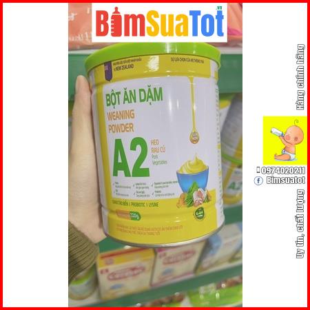 Bột ăn dặm A2 đủ vị cho bé từ 4 tháng hộp 320g