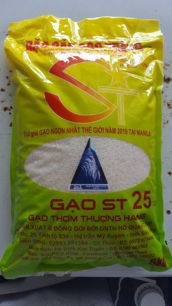 Gạo ST25 - Mỹ Xuyên - Sóc Trăng