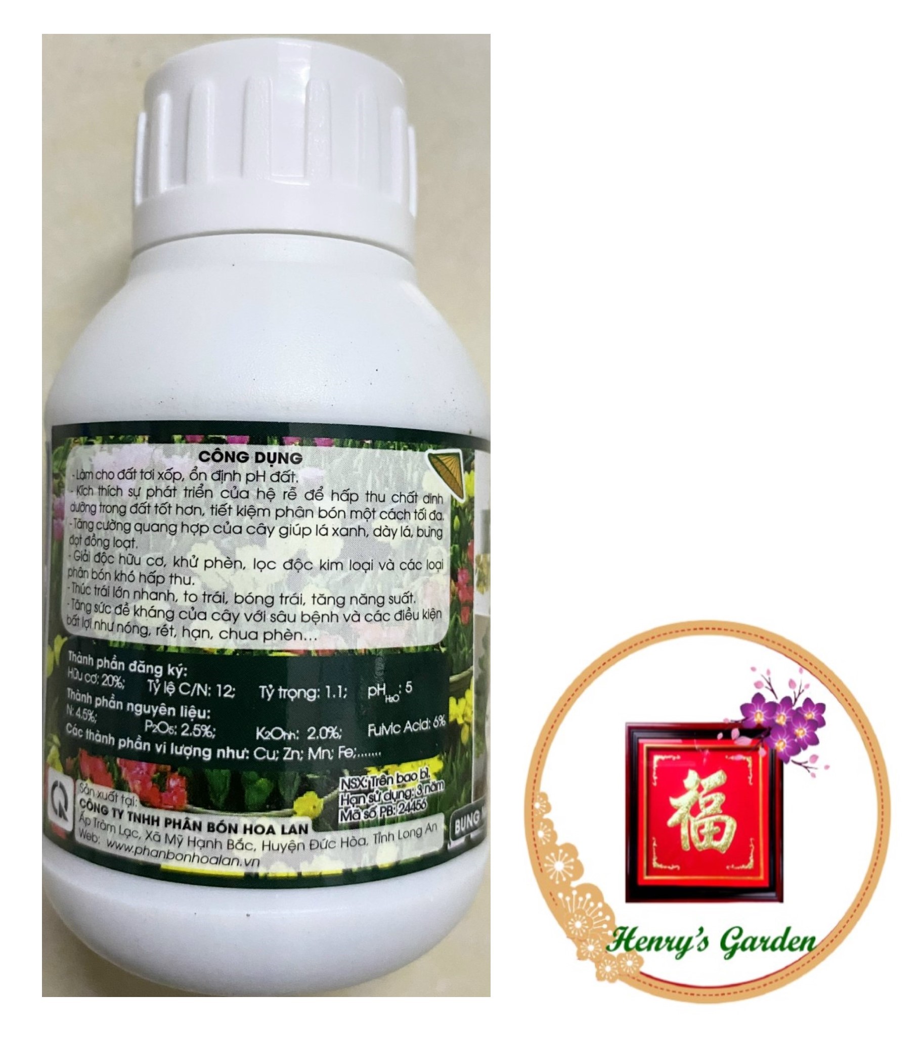 Phân Bón Humirok - Humic Hữu Cơ - #232A# 100ml