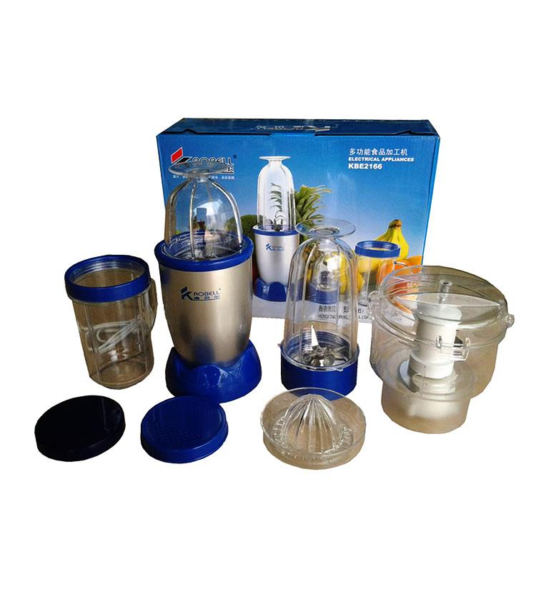 Máy xay sinh tố xay thịt 2 lưỡi 6 cốc cao cấp Krobell 2268