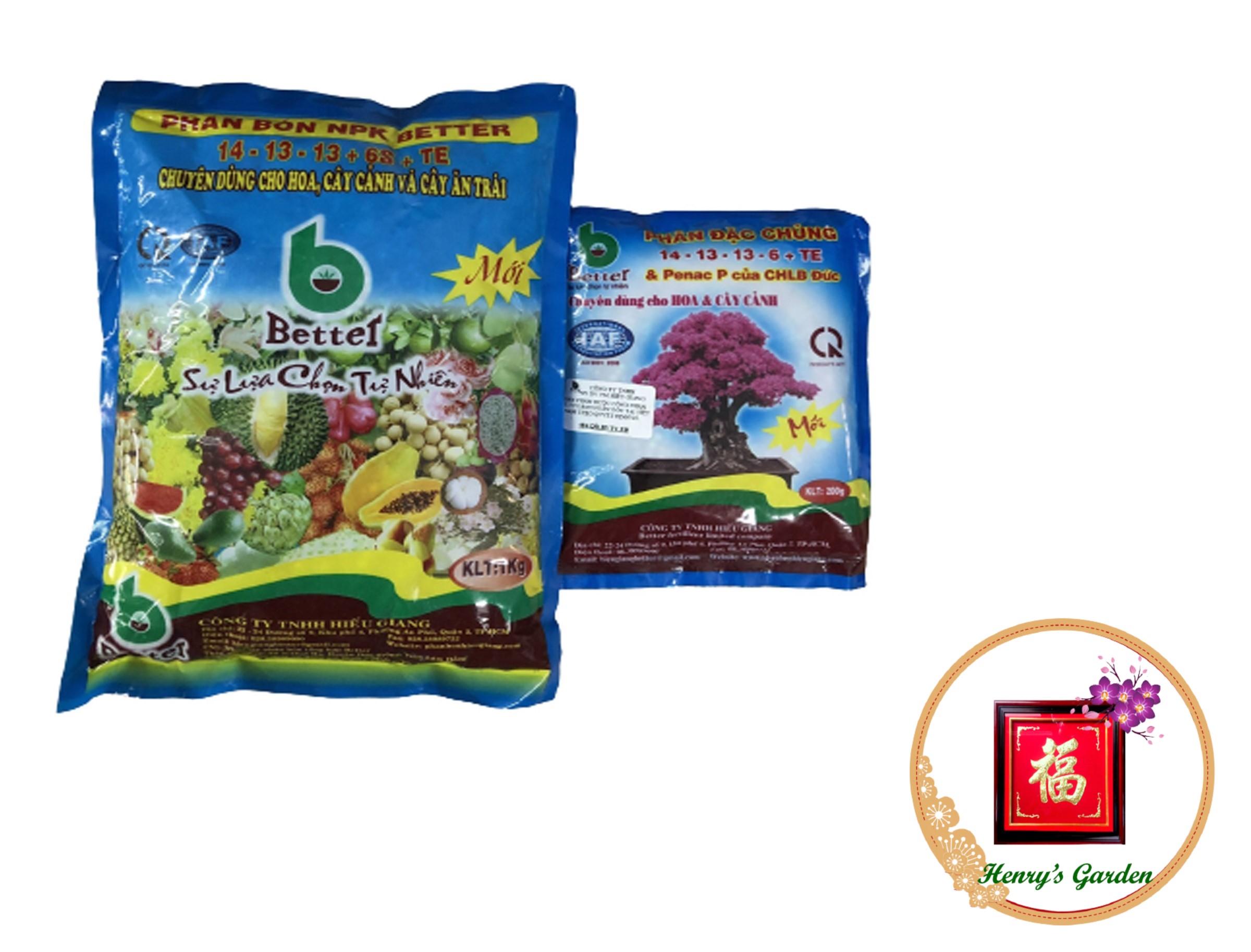 Phân Bón NPK (3 Màu) Better 14-13-13+6s+TE - #120A# 200g