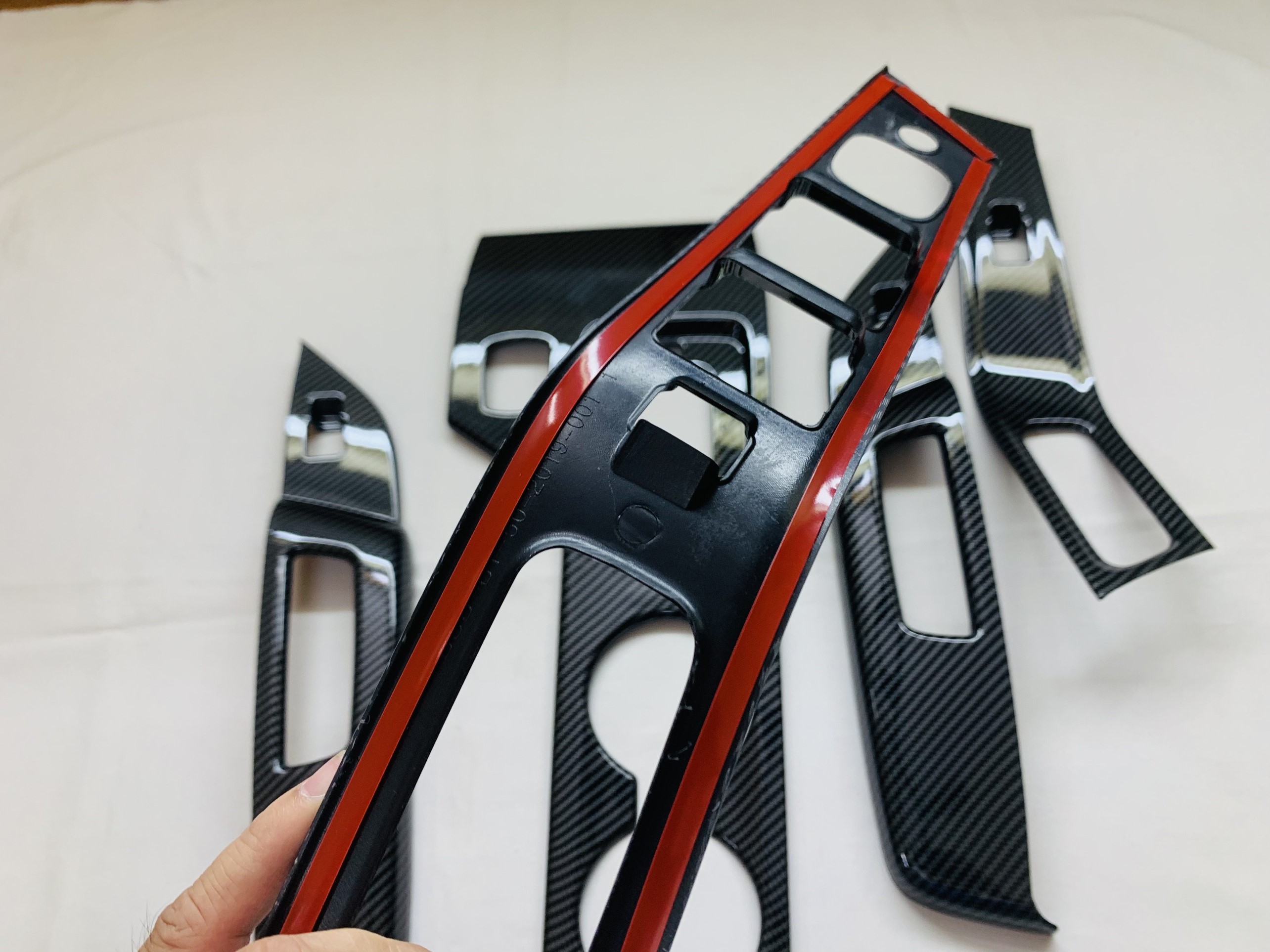 Ốp nội thất carbon xe Mazda BT50