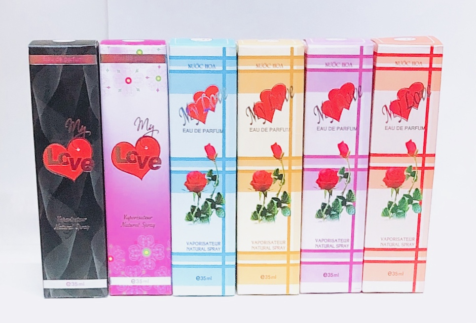 Nước hoa My Love 35ml màu hồng đậm