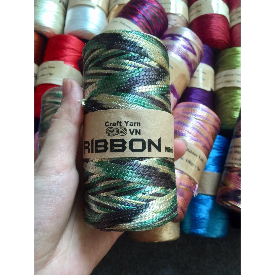 Sợi Ribbon Loang 2mm